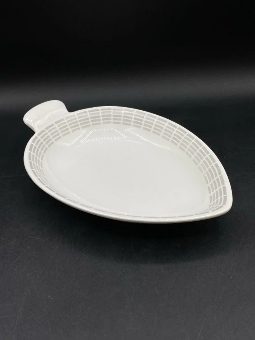 Rorstrand Persienne Pattern Teardrop Handle Bowl Dish Sweden Vintage